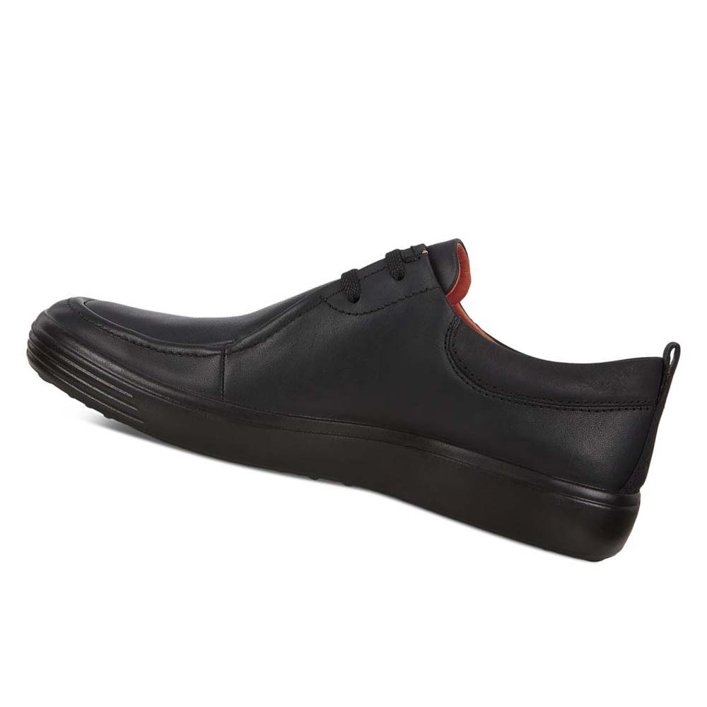 Pánské Boty Casual Ecco Soft 7 Moccasins Černé | CZ 478EBC